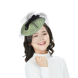 Kentucky Derby Hats Veil Headdress Top Hat