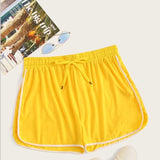 Women Plus Size Pants Spring/Summer Sports Loose Thin Casual Shorts