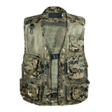 Tactics Style Men's Outdoor Vest Tactical Vest Summer Men's Camouflage Vest Outdoor Multi-Pocket