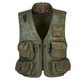 Tactics Style Men's Outdoor Vest Tactical Vest Summer Men's Camouflage Vest Outdoor Multi-Pocket