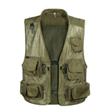 Tactics Style Men's Outdoor Vest Tactical Vest Summer Men's Camouflage Vest Outdoor Multi-Pocket