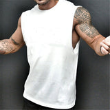 Man Tanks Men's Solid Color Sports Vest
