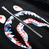 BAPE Varsity Jacket Autumn and Winter Printing Baseball Uniform Stand-up Collar Jacket