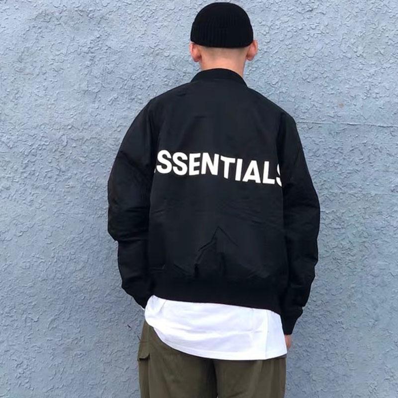 Fog Autumn and Winter Flight Air Force Jacket Coat Thick Cotton Clothing Plus Size Retro Sports Fear Of God essential