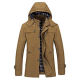 Tactics Style Men Outdoor Windproof Coat Men Casual Jacket Men's Jacket Autumn Cotton Casual Men's Clothing plus Size Coat