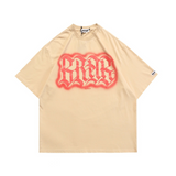 Blackair T Shirt Blackair Summer Print Short Sleeve Loose T-shirt