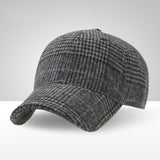 Vintage Check Baseball Cap British Plaid
