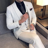 Casual Groom Attire Tuxedo Suits for Men Business Men Suit Men Bridegroom Wedding Suit