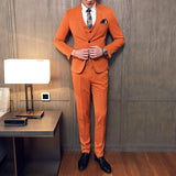 Casual Groom Attire Tuxedo Suits for Men Business Men Suit Men Bridegroom Wedding Suit