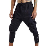 Linen Pants Straight Leg Pants Drawstring Lightweight Elastic Beach Pants Spring/Summer Loose Solid Color Exercise Casual Pants