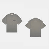 Essentials Polo Shirt Foot of God Essentials Fog Double Line Stand Collar
