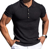 Polo Shirts Men's Sports Summer Long-Sleeve Polo