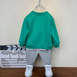 Toddler Boys Sweater Boys' Suit Spring and Autumn Two Pieces