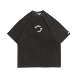 Blackair T Shirt Retro Short Sleeve Tiger Printed Loose T-shirt