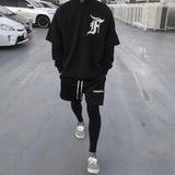 Fog Short Men's Hip Hop FG Double Line Mesh Shorts Drawstring Breathable and Loose Fear Of God