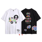 A Ape Print T Shirt