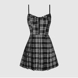 Vintage Empire Waist Dress Vintage Camisole Slim Dress for Women Summer