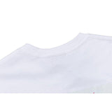 Fog T Shirt Double Line Floral Sunset Maple Leaf Print Loose Men and Women Short Sleeve Fear Of God