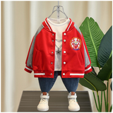 Toddler Boys Jackets Ultraman Children's Clothing Boys' Baseball Jacket