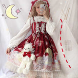 Gothic Lolita Harajuku Style Clothing Observer JSK Lolita Dresses Gradient Lolita
