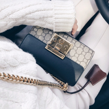 Jackie Kennedy Bag Autumn Padlock Fashion Backpack