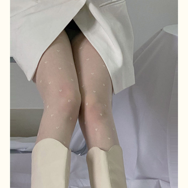 Women's Legging Black Stockings Women's Summer Jacquard Stockings Pantyhose