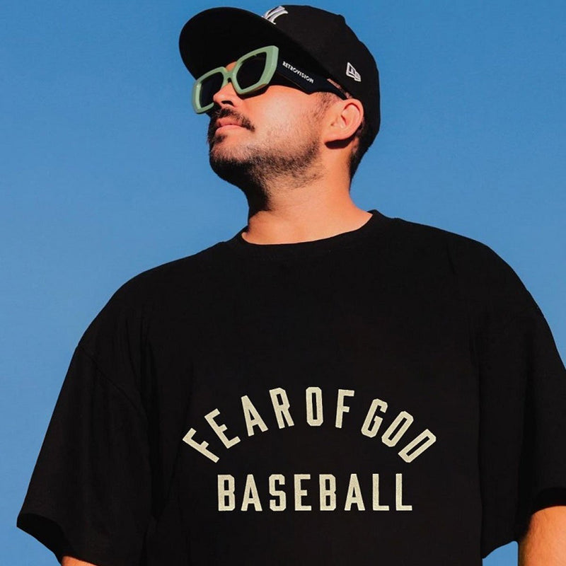 Fog T Shirt Baseball Trendy Loose Short Sleeve Tshirt Fear Of God