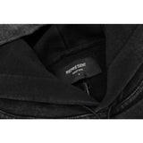 Represent Hoodie Represent Shark Head Portrait Letter Print American High Street Washed and Worn Retro Hooded Sweater Hoodie Winter