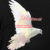 Rrr123 T-shirt Peace Dove Printed Short Sleeve Retro Loose T-shirt
