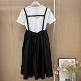 Black and White Dress Summer Slip Dress