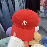 Yankee and Dogers Baseball Cap Soft Top Retro Street Style Casual Cap