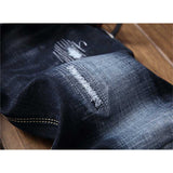 J Shaped Jeans New Men's Jeans Slim Straight Ripped Worn