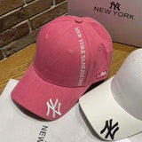 Yankee Baseball Cap Gold Embroidered Baseball Cap Men's and Women's Sun Hat