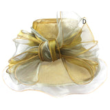 Kentucky Derby Hats Spring/Summer Mesh Bowler Hat Bowknot Sun Hat