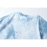 Men T Shirt Summer Casual Tops Letter Print Short-Sleeve T-shirt Men's Fashion Brand round Neck Street Fashion Loose Half Sleeve