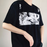 Cavempt Ce Life Cav @ Empt Arm Mobile Phone Printing Men's and Women's T-shirt Short Sleeve