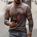 Tactics Style T Shirt for Men Men's Fashion T-shirt Printing