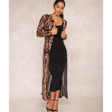 The Great Gatsby Dresses Sexy Sequined Formal Dress See-through Cardigan Sequins Dress