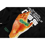 Off White Winter Pants Autumn and Winter Off Palm 3D Direct Injection Printed Casual Trousers