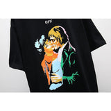 Off White T Shirt Arrow Men's Women's ShortSleeved Tshirt Top Owt Plus Size Casual