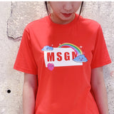 Msgn T Shirt Short Sleeve T-shirt for Men and Women