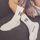 Fog Socks Alphabet Long Cotton Socks Men And Women One Size Casual Fashion Fear Of God Essential Sock