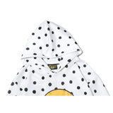 Justin Bieber Drew House Spring and Autumn Sweater Drew Polka Dot Smiley Printed Hip Hop Men's and Women's Casual Hooded Sweater