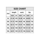 Women Plus Size Jeans High Waist Slim Denim with Hole Trousers
