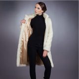Full Length Faux Fur Coat
