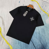 CHH Chrome Heart T Shirt Spring/Summer Printed Round Neck Short Sleeve T-shirt Men 'S And Women 'S Tops