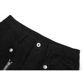 Men's Stitching Multi-Pocket Cargo Pants Men's plus Size Retro Sports Casual Street Personality Straight-Leg Pants Men Pants