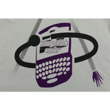 Cavempt CE Cave @ MPT C.E Flocked Printed Lightweight Wide Version Mobile Phone T-shirt Short Sleeve