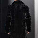 Beaver Coat Men's Fur Coat Autumn and Winter plus Size