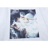 Revenge T Shirt Revenge Paradise Print Short Sleeve High Street Men and Women BF Loose Fog Couple Hip Hop T-shirt